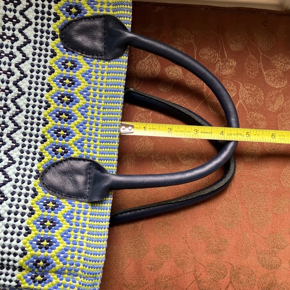 Annie Selke Fresh American woven tote - Picture 7 of 9